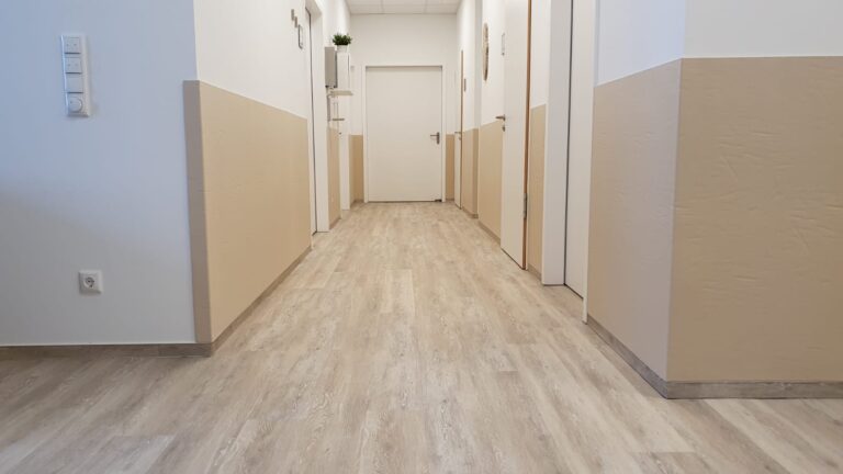Wandschutz, Stoßschutz Intensivpflegestation Mainz