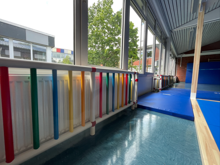 Heizkörperschutz an der Schule Oberwiese in Waltrop