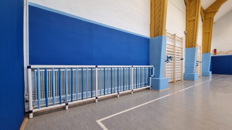 Leichlingen Turnhalle Stoß- und Fallschutz
